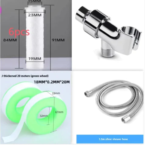 Showerhead accesories set